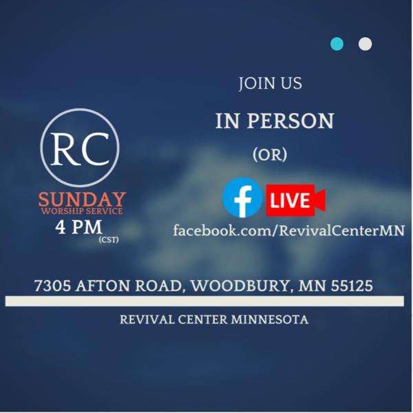 Church Worship Service - Sunday 4pm 